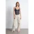 Kant Mouwloze Bodysuit Blouse