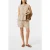 Scotch & Soda High Rise Lurex Stripe Printed Shorts Block Print