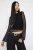 TRENDYOLMİLLA Dames Zwart Paisley Lang Getailleerd Blouses