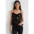 Rimpeldetail Tulle Blouse