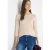 Cecil Dames Basic shirt in effen kleur in Beige