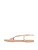 Lipsy Sandalen met riem  rose-goud