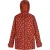 Regatta Dames/Dames Orla Kiely Bloemen Waterdichte Jas halflang (Rood)