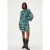 Fabienne Chapot Willa Short Dress Black/bottle Green