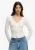 Superdry & Co Gebreid vest ‘Athletic Essential Pointelle’  wolwit