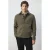 Mango Man regular fit overshirt – donkergroen