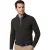 Scotland Blue Half Zip trui donkergroen rits effen