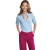 Blouse met opgerolde mouwen voor dames Nife