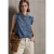 Street One Studio Dames Blouse met ruches in Blauw