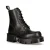 New Rock Unisex zwarte gotische militaire bikerlaarzen – MILI084N-S3