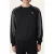 FILA Rivoli Loose Blocked Crewneck Sweatshirt Black