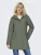 Only Onlsally Raincoat Otw Noos Zomerjassen Castor Gray White Teddy