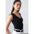 Mouwloze V-hals Slank Fit Blouse