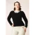 Topvintage exclusive ~ Gaby pearl vest in zwart