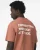J.C. RAGS | Heren | Roose T-shirt Korte Mouw Bruin