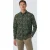 No Excess Shirt Stretch Allover Printed Dark Green