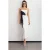 Grafische Print Spaghetti-Top Maxi Jurk