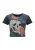 Ed Hardy Shirt ‘Totenkopf Kletterrose’  turquoise / lichtblauw / donkergrijs / oranje