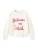 MANGO KIDS Trui ‘SOLEIL’  rood / natuurwit