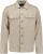 No Excess Overshirt Full Button Solid Jacquard Antraciet heren