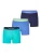 Happy Shorts Boxershorts  blauw / navy / aqua / mintgroen