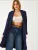Bianco Lucci Gebreid vest  donkerblauw