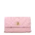 Roze Stoffen Clutch Bag