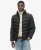 Superdry Mannen Gebreide Hybrid Storm jas met Wattering Zwart