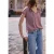 Street One Studio Dames Blouse met losse schouders en gespleten hals in Roze