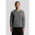 Lyle & Scott trui fijn gebreid grijs