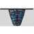 HOM String met elastische band met label, model ‘Black Rock’