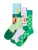 Happy Socks Sokken  limoen / lichtgroen / rood / wit