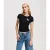 Karl Lagerfeld Klj Cap Sleeve Top Black