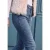 Jeans met Mid Waist-taille en Slim Leg-pijpen in casual pasvorm