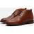 Van Lier Van Lier Veterschoenen cognac Leer