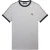 Fred Perry Heren Taped Ringer T-shirt Steel Marl