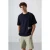 Oversized Katoenmix T-shirt met Ronde Hals