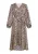 IZIA Jurk  navy / geel / goud / perzik / wit