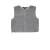 Quapi gilet grijs melange rib gebreid