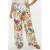 YOEK wide leg regular waist broek multi