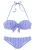 VIVANCE Bikini  lichtblauw / wit