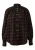QS Blouse  donkerbruin / zwart