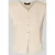 Oui Slim fit mouwloos vest van wolmix