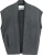 Yaya Oversized bodywarmer van wolmix dames