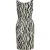 Mouwloze jurk met print