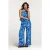 Shiwi Tobago Trousers Painted Flower Sports Blue