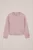 WE Fashion – Meisjes trui met embroidery – Regular fit – Lichtroze –