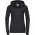 Russell Dames/Dames Authentic Full Zip Hoodie (Zwart)