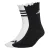 ADIDAS SPORTSWEAR Sportsokken ‘Glow Sock 2 Pack’  zwart / wit