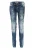 CIPO & BAXX Jeans ‘Zigzag 2’  smoky blue / donkerblauw
